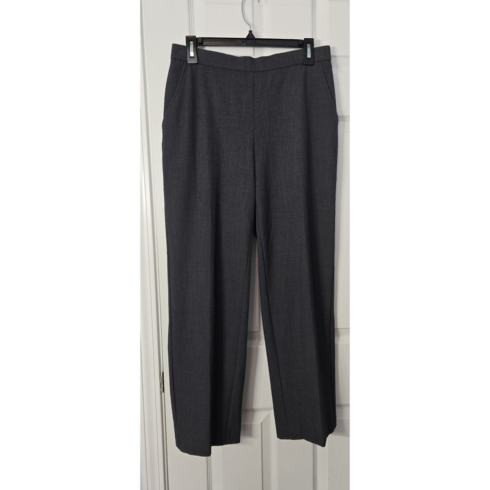 Kim Rogers Womans Dress Pants Size 8S. Dark Grey